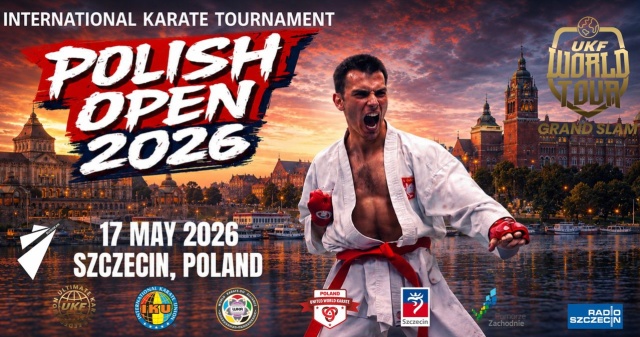 Karatecy opanują halę przy Twardowskiego. W Szczecinie już po raz 15 odbędzie się Międzynarodowy Turniej Karate Polish Open 2026.