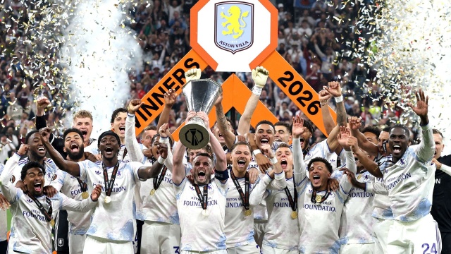 Angielski klub Aston Villa z Birmingham wygrał Ligę Europy.