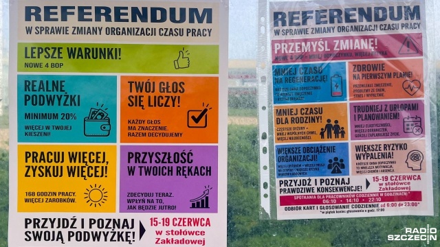 W polickich zakładach Grupy Azoty zakończyło się pięciodniowe referendum pracownicze.