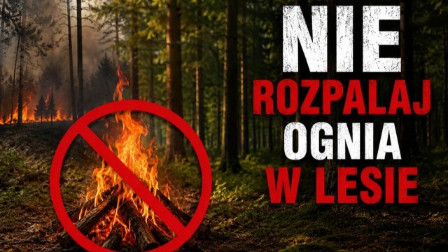 Urząd Miasta Szczecin apeluje do mieszkańców o powstrzymanie się od rozpalania ognisk w lasach.