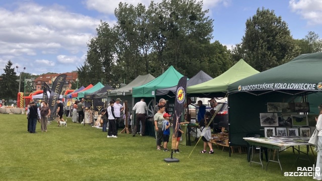 Trwają Zachodniopomorskie Dni Kultury Łowieckiej. Goście mogą w Gryfinie podziwiać pokazy sokolnicze czy prezentacje psów. Są też koncerty i strefa gastronomiczna.
