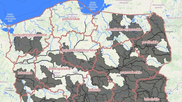 Susza hydrogeologiczna nadal postępuje, około połowa kraju z wydanymi ostrzeżeniami - podaje w raporcie Instytut Meteorologii i Gospodarki Wodnej.