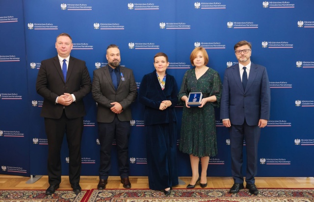 Szczeciński genetyk prof. Andrzej Ossowski uhonorowany medalem Zasłużony Kulturze Gloria Artis.