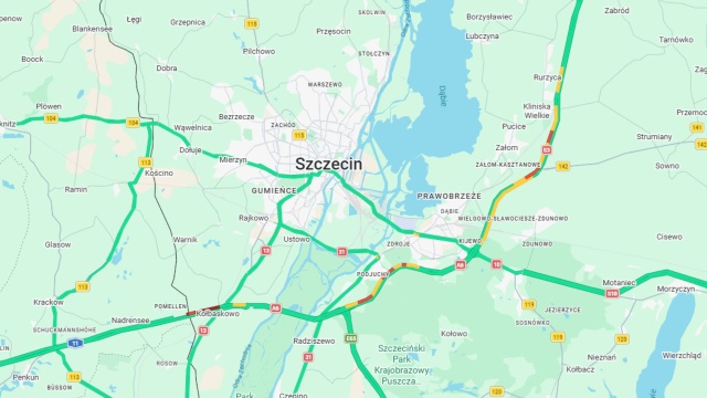 Coraz więcej utrudnień na zachodniopomorskich drogach