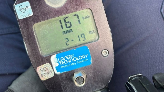 167 kilometrów na godzinę tam, gdzie wolno było jechać najwyżej 90.