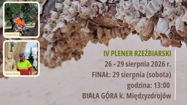 Rzeźbiarze pokażą swoje rzemiosło na Białej Górze koło Międzyzdrojów.