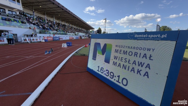 Ponad 200 lekkoatletów i 10 konkurencji. Na stadionie przy ul. Litewskiej w Szczecinie wystartował 9. Międzynarodowy Memoriał Wiesława Maniaka. Z tej okazji do stolicy Pomorza Zachodniego przyjechali m.in. aktualnie najszybsi polscy biegacze, czyli Ewa Swoboda i Dominik Kopeć. Na miejscu jest nasz reporter Artur Dyczewski.