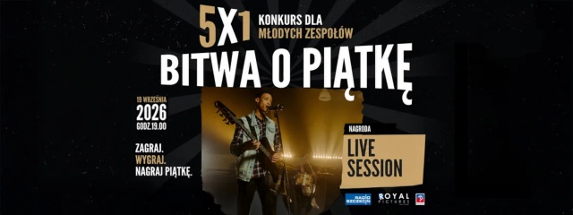 Konkurs organizowany przez Dom Kultury Słowianin wraca w zmienionej formule. Na uczestników czekają m.in. profesjonalna sesja live, nagranie w Studiu Koncertowym S-1 Radia Szczecin oraz występ przed zespołem Quo Vadis.