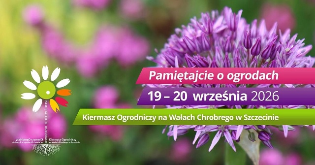 Rozpoczął się kiermasz ogrodniczy Pamiętajcie o Ogrodach na Wałach Chrobrego w Szczecinie.