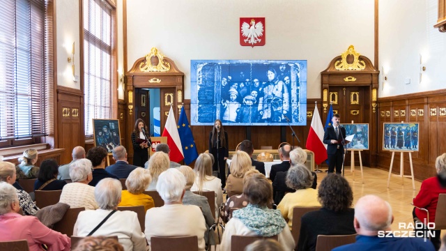 Wystawa poświęcona pamięci Sybiraków oficjalnie otwarta. Obrazy pędzla Bogdany Winnickiej można oglądać w Galerii Wojewody Urzędu przy Wałach Chrobrego.
