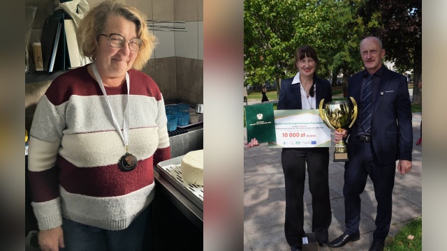Sukces dwóch gospodarstw ekologicznych z naszego regionu. W Ogólnopolskim Konkursie Serowarskim ArcySer 2026 złoty i srebrny medal zdobyło gospodarstwo Grażyny i Jana Pawlonki ze Szczecina - Dąbia.