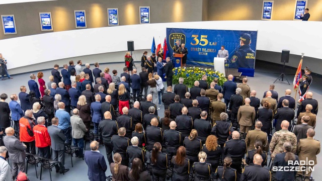 35-lat służby mieszkańcom. Szczecińska Straż Miejska świętuje swój jubileusz.
