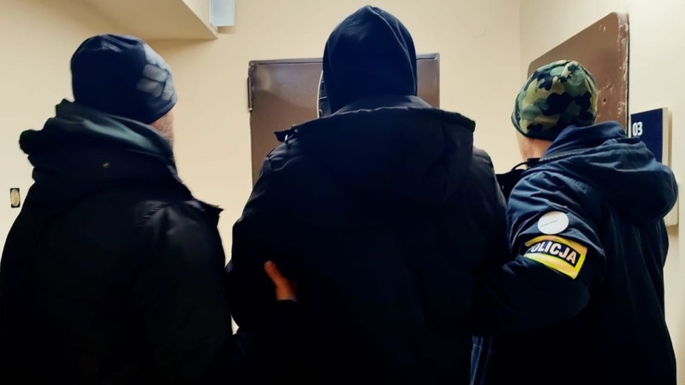 Nożownik z Drawska Pomorskiego w rękach policji