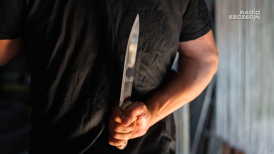 Szczeciński nożownik usłyszał zarzut spowodowania obrażeń ciała