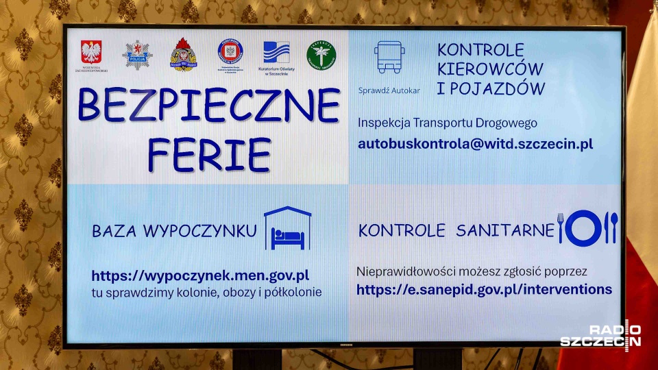 Kilkanaście tysięcy uczniów gotowych na bezpieczne ferie