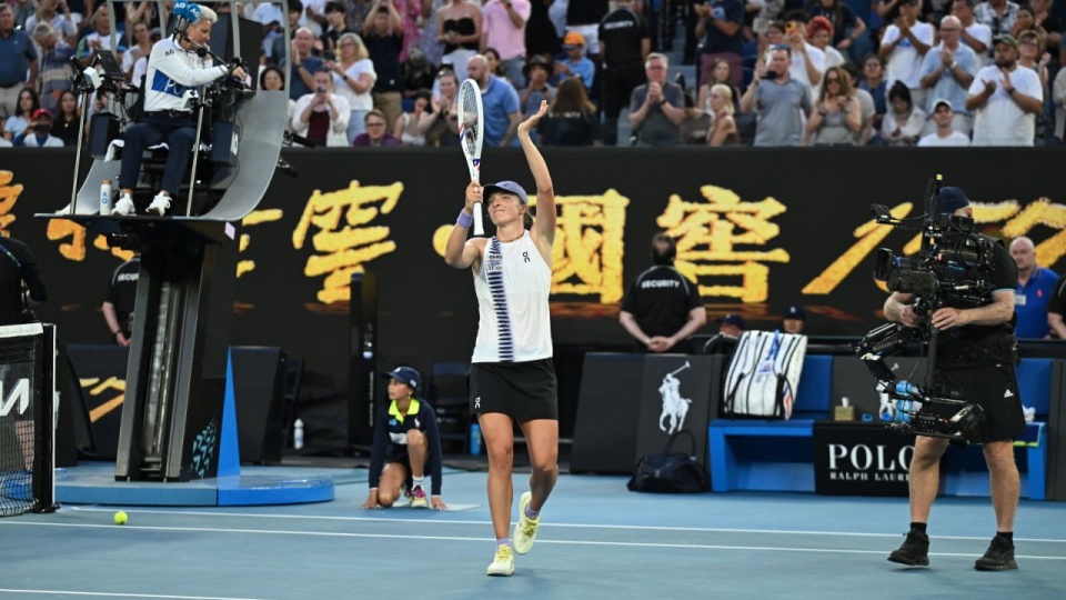 Wygrana Igi Świątek dziewiątego dnia turnieju AO