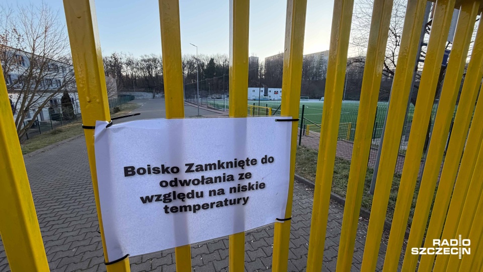Zamknięte boiska w Szczecinie, piłkarze nie mogą grać