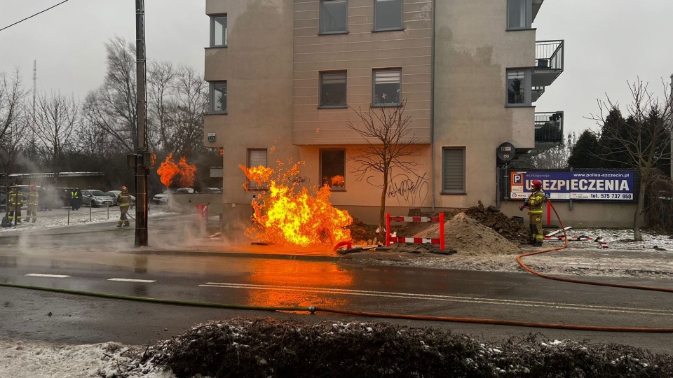 Fot. asp. Dariusz Schacht / Komenda Wojewódzka Państwowej Straży Pożarnej w Szczecinie