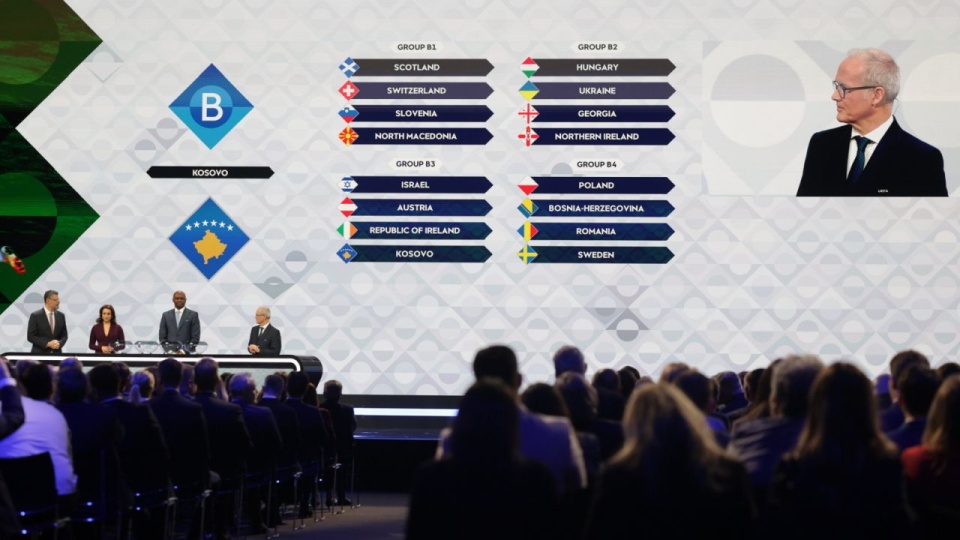 Polska, występująca na drugim poziomie rozgrywkowym, trafiła do grupy IV wraz z Bośnią i Hercegowiną, Rumunią i Szwecją. PAP/EPA/OLIVIER MATTHYS