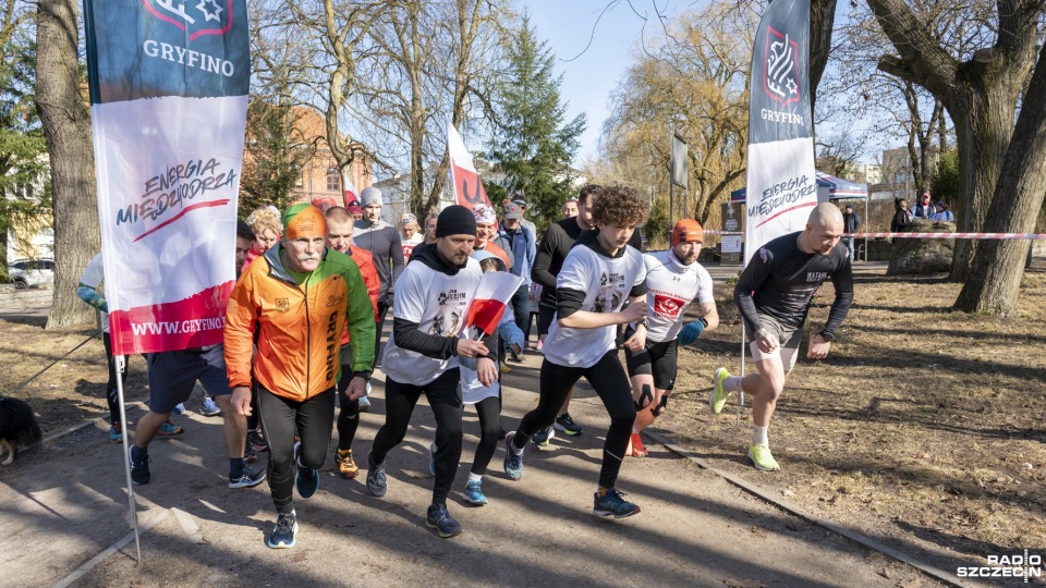 Przebiegli symboliczny dystans, aby oddać hołd Wyklętym [WIDEO, ZDJĘCIA]