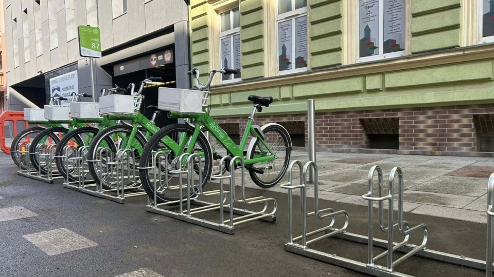 Nowa stacja dla rowerów miejskich w Szczecinie