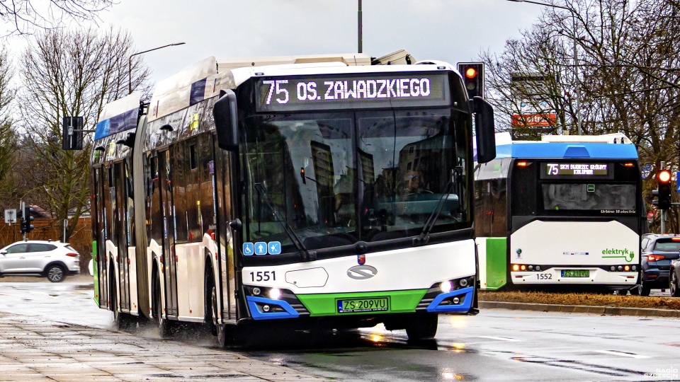 Autobus elektryczny. Fot. Antoni Stefański [Radio Szczecin]