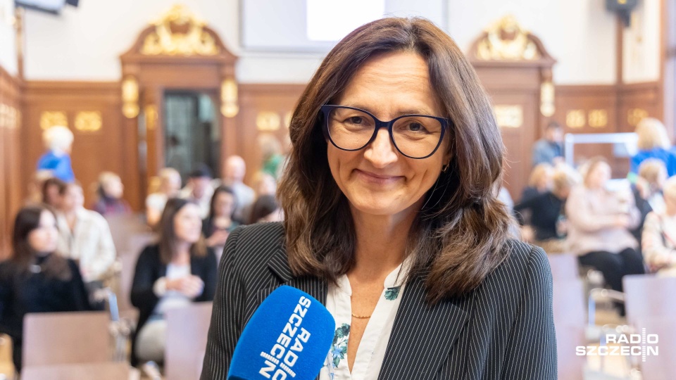 Anna Lipińska z Zakładu Periodontologii Wydziału Stomatologii Pomorskiego Uniwersytetu Medycznego w Szczecinie. Fot. Robert Stachnik [Radio Szczecin]