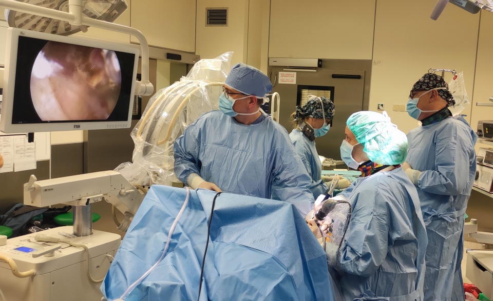 Pierwsza taka operacja w szpitalu w Zdrojach