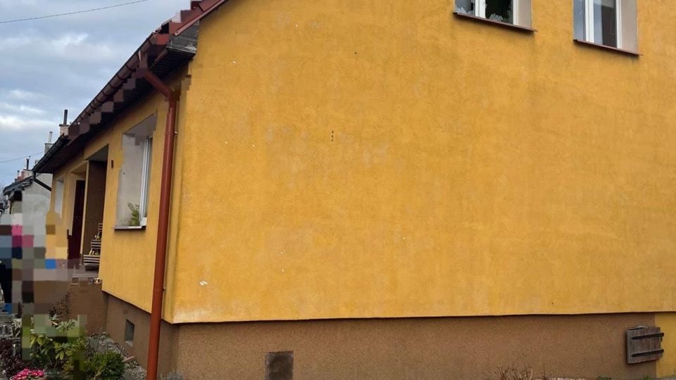 Wybuch butli z gazem w miejscowości Grzmiąca. Dwie osoby ranne