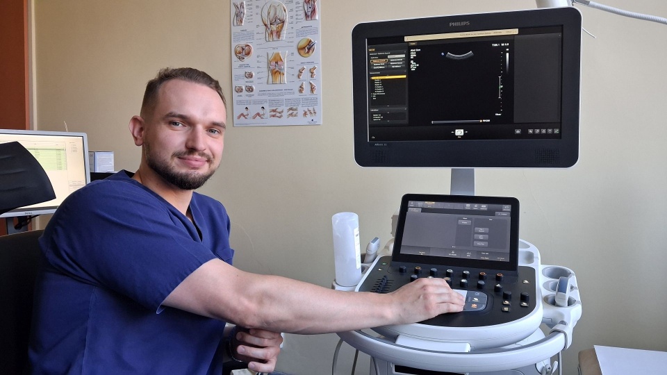 Urolog Michał Siekiera, Fot. Joanna Maraszek [Radio Szczecin]