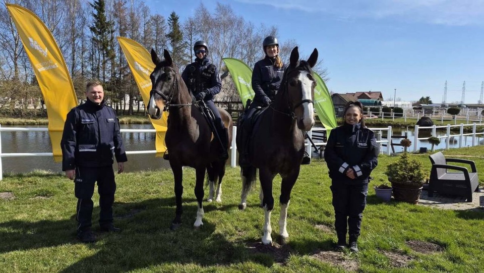 Patrole konne dzięki swojej mobilności oraz dobrej widoczności stanowią ważne uzupełnienie codziennej służby policji. źródło: kolobrzeg.policja.gov.pl