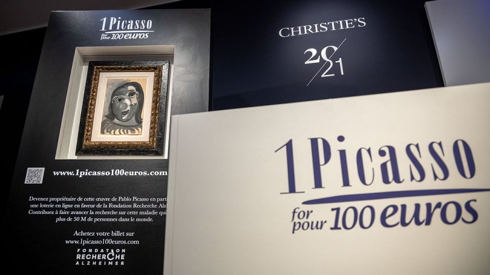 Obraz Picassa wygraną na loterii charytatywnej