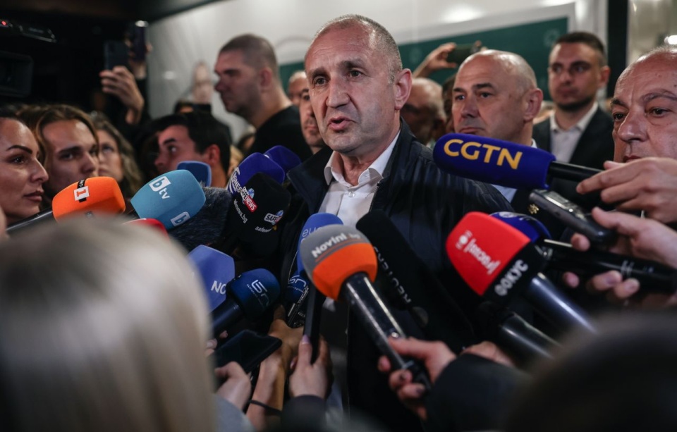 Rumen Radew. Fot. PAP/EPA/BORISLAV TROSHEV