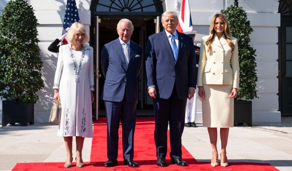Królewska wizyta w Waszyngtonie