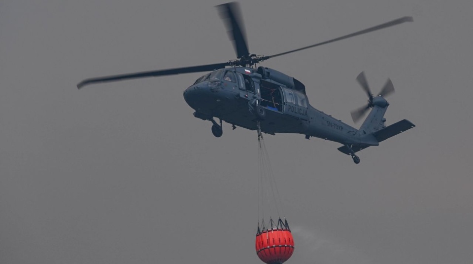 Pilot Dromadera zginął w akcji gaszenia pożaru na Lubelszyźnie