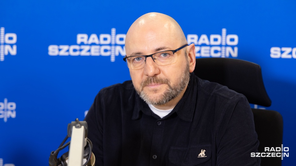 Tomasz Chaciński. Fot. Robert Stachnik [Radio Szczecin]