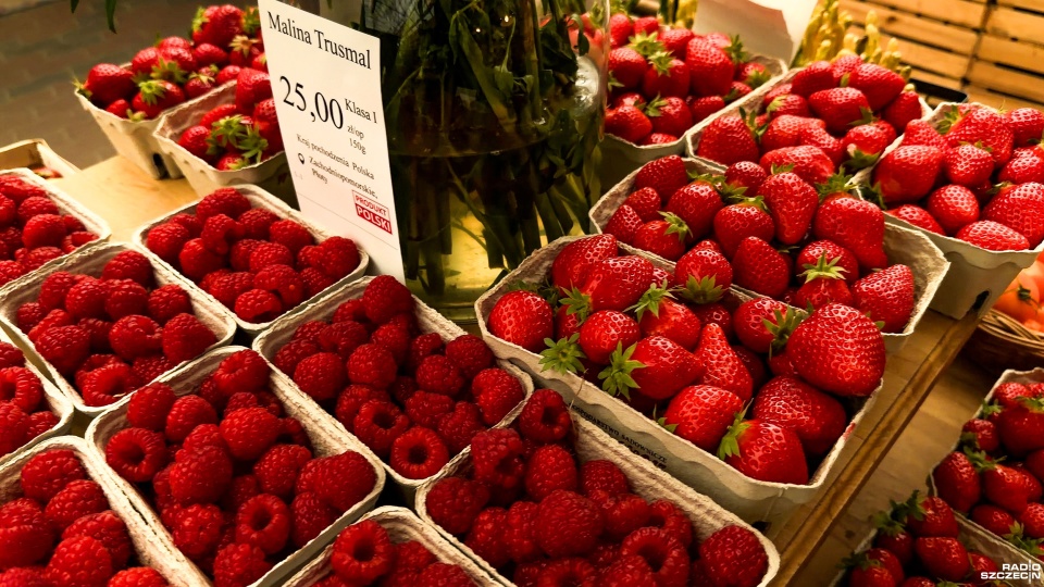 Szczecinianie chwalą polskie truskawki gruntowe. Ceny? Od 25 do nawet 40 zł za kilogram [ZDJĘCIA]