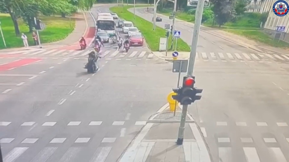 Jazda na jednym kole i utrata prawa jazdy