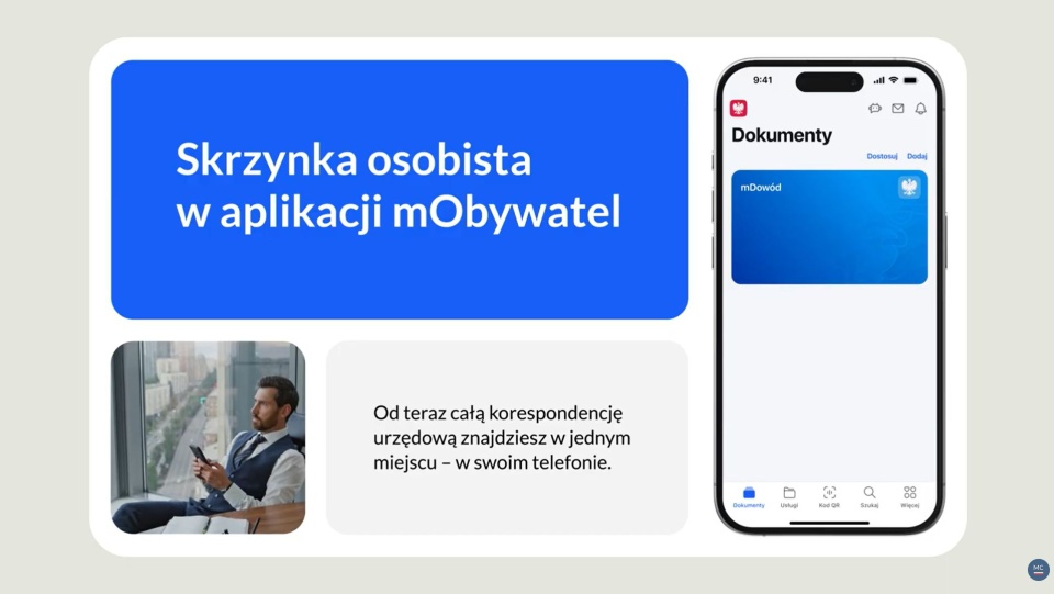 Zapomnijcie o awizo. Elektroniczne doręczenia korespondencji urzędowej już w mObywatelu [WIDEO]