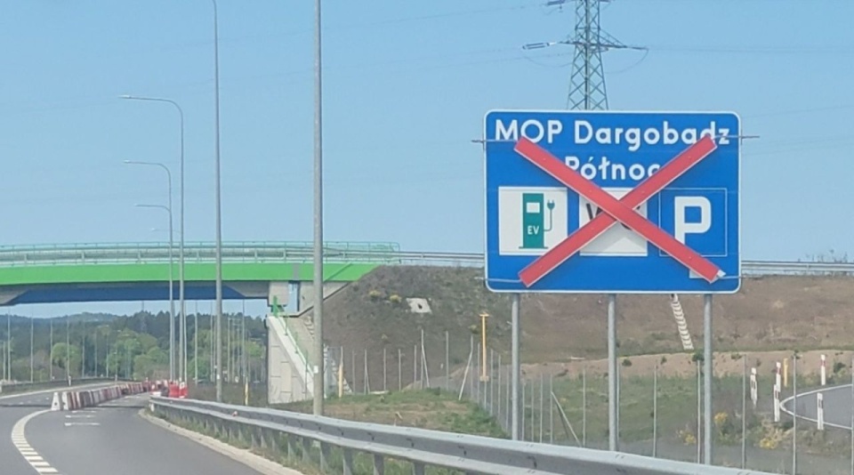 MOP Dargobądz na S3 w drodze nad morze - nie przed wakacjami