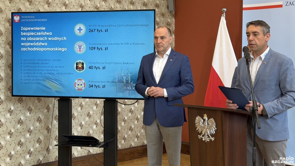 Ratownicy wodni w regionie z dużym wsparciem finansowym