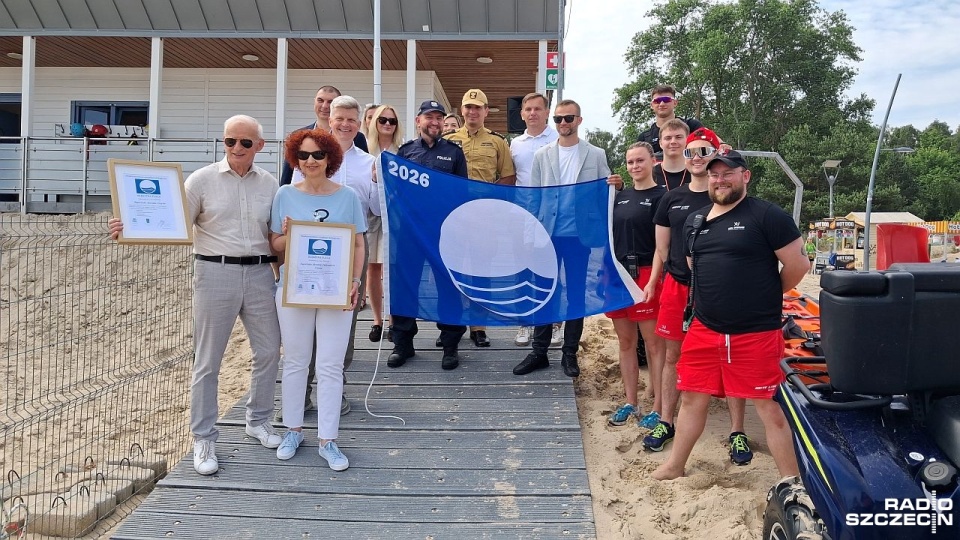 Błękitna Flaga po raz na plaży w Świnoujściu