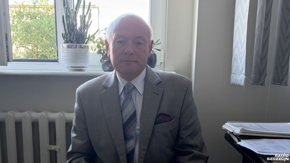 Cezary Arciszewski, prezes Przedsiębiorstwa Energetyki Cieplnej w Policach. Fot. Krzysztof Cichocki [Radio Szczecin]