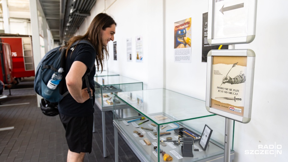 "Pióro silniejsze od miecza" w Muzeum Techniki i Komunikacji [ZDJĘCIA]