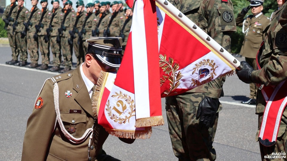 12. Pułk Logistyczny ma nowego dowódcę [ZDJĘCIA]
