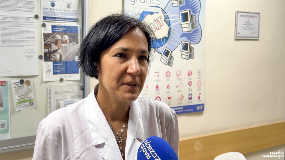 Anna Lipińska Regionalne Centrum Krwiodawstwa i Krwiolecznictwa w Szczecinie | Fot. Maciej Papke [Radio Szczecin]
