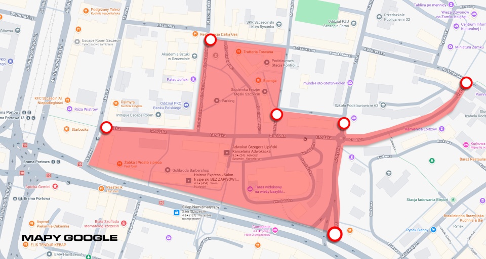 Ważna zmiana organizacji ruchu w centrum Szczecina [ZDJĘCIA]