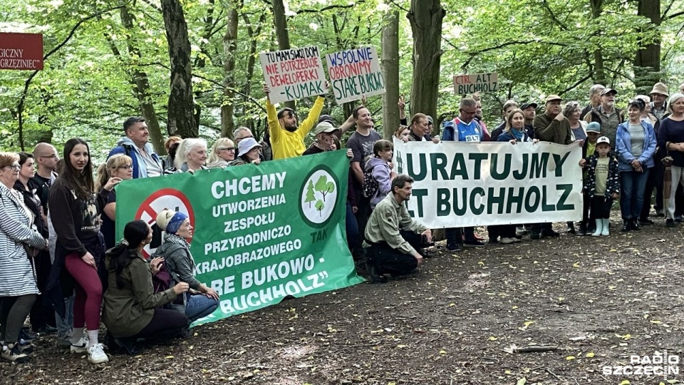 Spacer w obronie Starego Bukowa-Alt Buchholz [ZDJĘCIA]