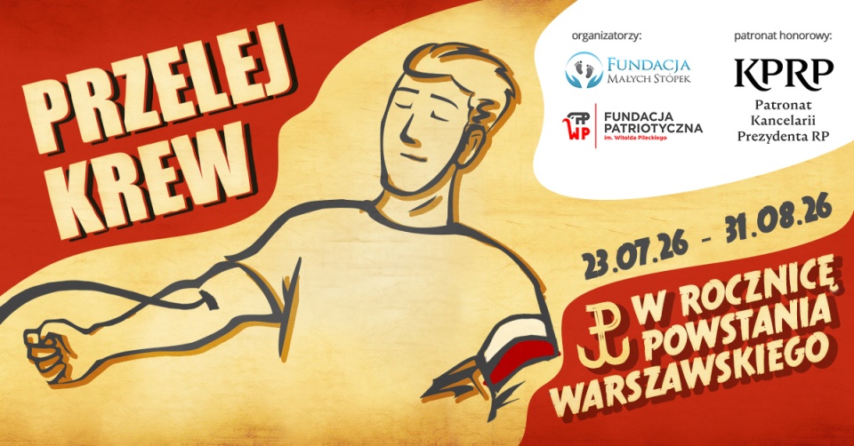 12. edycja akcji "Przelej krew w rocznicę Powstania Warszawskiego"