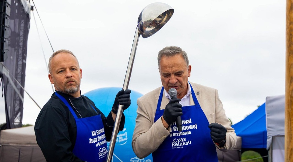 Dwa tysiące porcji zupy grzybowej pod Kołobrzegiem